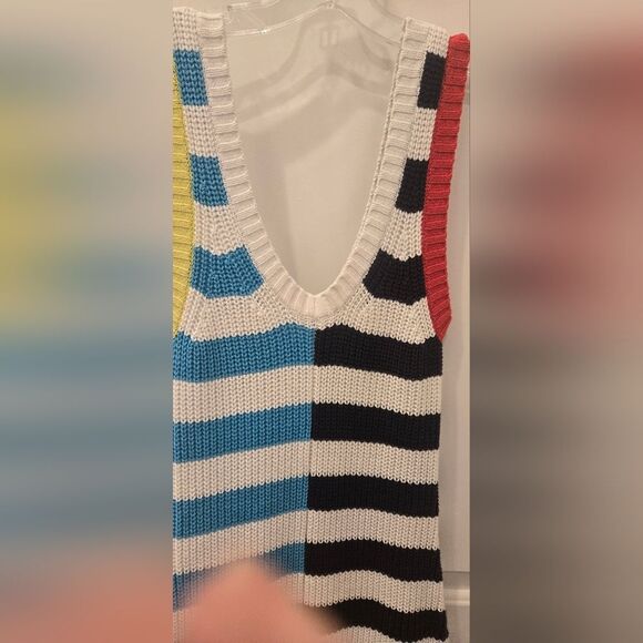 Staud Seashore Striped Knit Midi Dress – Sleeveless – Size M – Chic  Style - Picture 4 of 6
